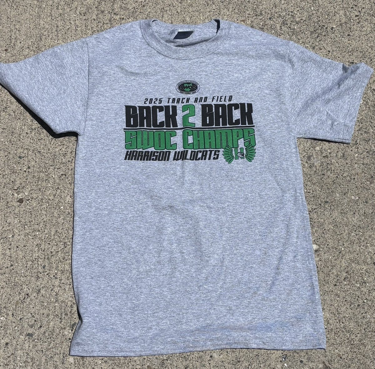 Harrison Wildcats Athletics (@wildcatsofhhs) on Twitter photo Thank you to Headlines Sportswear <a href="/HDLNS/">headlines</a> on the quick turn around of our SWOC <a href="/swocsports/">SWOC Sports</a> Track & Field Champ shirts! They look great! 🔥🔥🔥 These will be handed out tonight at our Harrison Track & Field Awards <a href="/HarrisonTrack/">Wildcat Track&Field</a> - 7pm in the Commons! #THINKBIG 🏆🏆🏆 Thank you to Headlines Sportswear <a href="/HDLNS/">headlines</a> on the quick turn around of our SWOC <a href="/swocsports/">SWOC Sports</a> Track & Field Champ shirts! They look great! 🔥🔥🔥 These will be handed out tonight at our Harrison Track & Field Awards <a href="/HarrisonTrack/">Wildcat Track&Field</a> - 7pm in the Commons! #THINKBIG 🏆🏆🏆