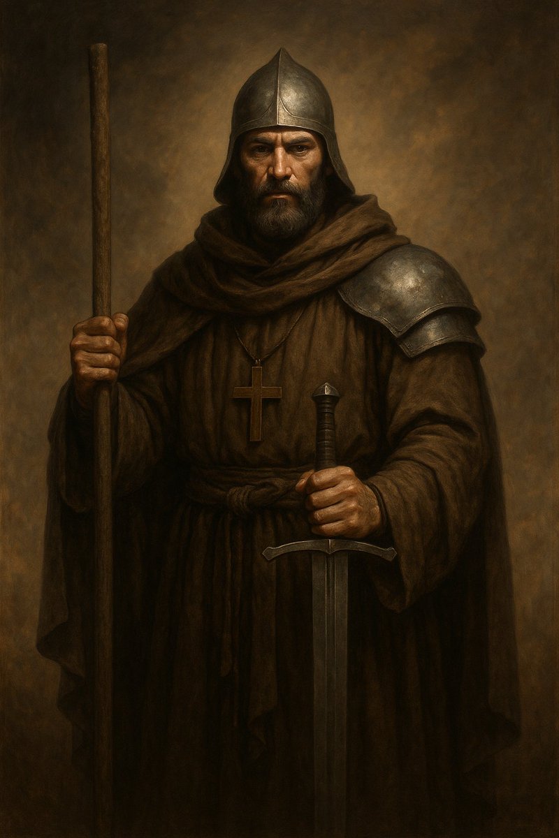 NoahRevoy's tweet photo. Any belief system that pits the warrior against the priest will be conquered by those who embody both. https://t.co/tzb8qvgjhH