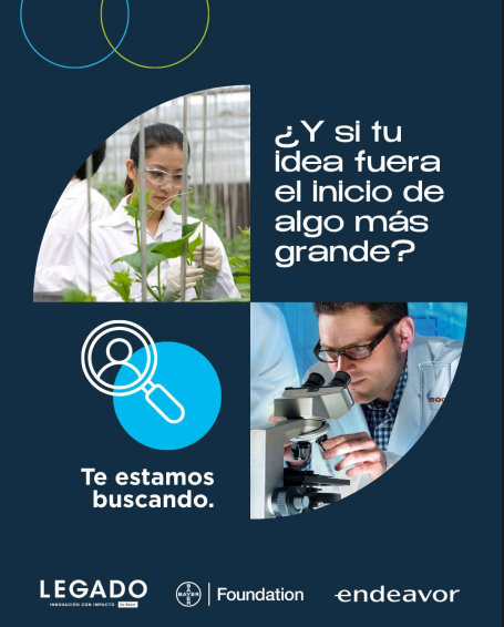 mentorías 1:1 con líderes de Bayer, visibilidad regional, acceso a una red de vínculos estratégicos del ecosistema emprendedor y eventos internacionales y un premio económico de USD 20.000 para potenciar sus proyectos.
Más información e inscripciones en lnkd.in/dDwAEkMz