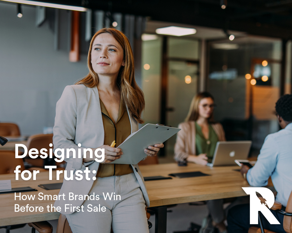 RocketDog (@rocketdogcom) on Twitter photo Design isn’t decoration. It’s trust.
Before a single sale, customers decide how they feel about your brand — and design makes that decision for them. 👉 Read how smart brands design trust from the first click: bit.ly/4jwoTPE
#BrandStrategy #RocketFuelForBrands Design isn’t decoration. It’s trust.
Before a single sale, customers decide how they feel about your brand — and design makes that decision for them. 👉 Read how smart brands design trust from the first click: bit.ly/4jwoTPE
#BrandStrategy #RocketFuelForBrands