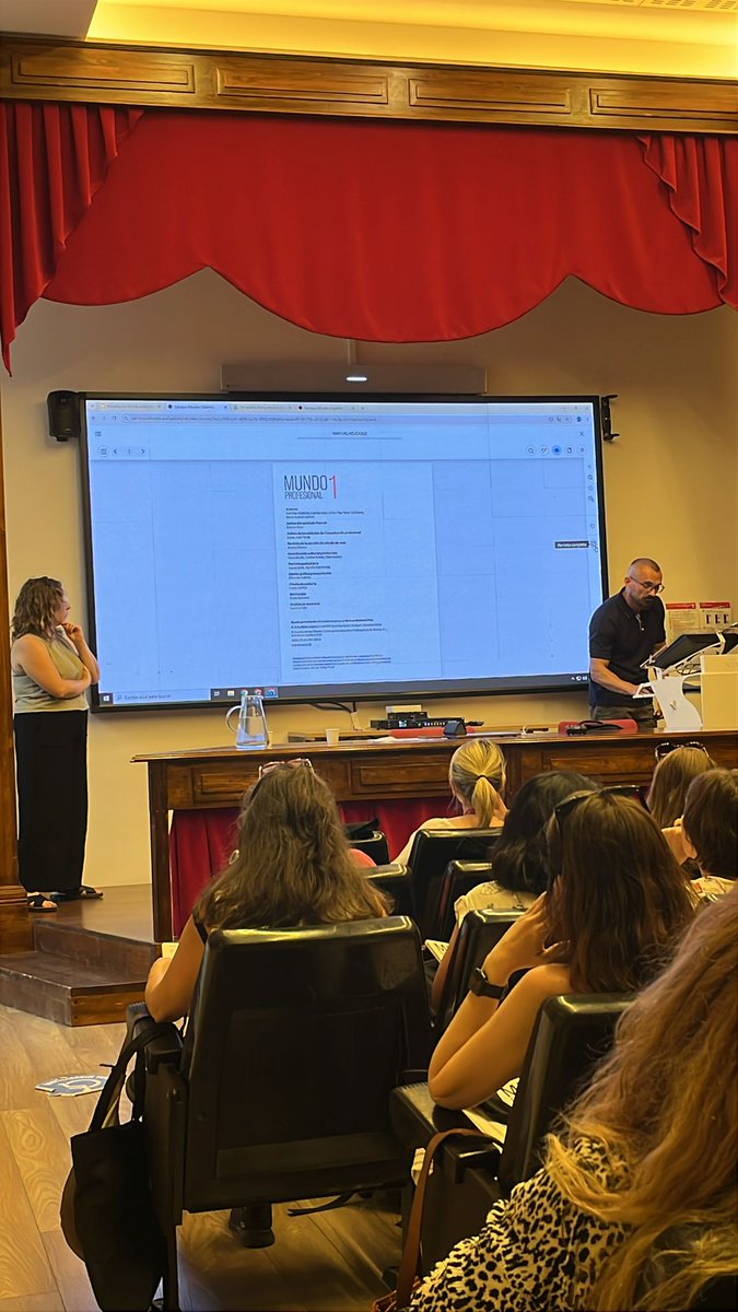 Difusión Editorial (@difusion_ele) on Twitter photo 👉🏻 Seguimos presentando #MundoProfesional en el Campus Princesa de la <a href="/Nebrija/">Universidad Nebrija</a>.
Intervenciones de Edurne Sanz, Agustín Garmendia y, de forma asíncrona, Andrea Blanco.
difusion.com/tienda/product…
#ELE 👉🏻 Seguimos presentando #MundoProfesional en el Campus Princesa de la <a href="/Nebrija/">Universidad Nebrija</a>.
Intervenciones de Edurne Sanz, Agustín Garmendia y, de forma asíncrona, Andrea Blanco.
difusion.com/tienda/product…
#ELE