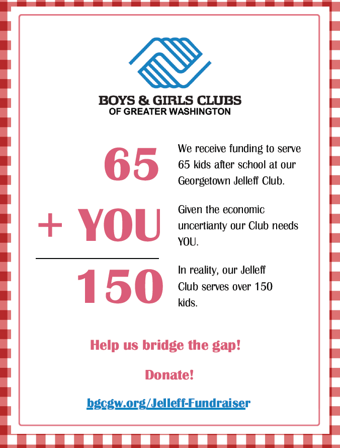 dkrucoff's tweet image. Jelleff's Girls' and Boys' Club is an afterschool sanctuary for DC's youth. I am delighted to invite everyone to join me on Friday June 20 for a fundraising BBQ at the club in upper Georgetown. Here's the invitation. bgcgw.org/jelleff-fundra… Please be in touch w/ me too. Cheers,