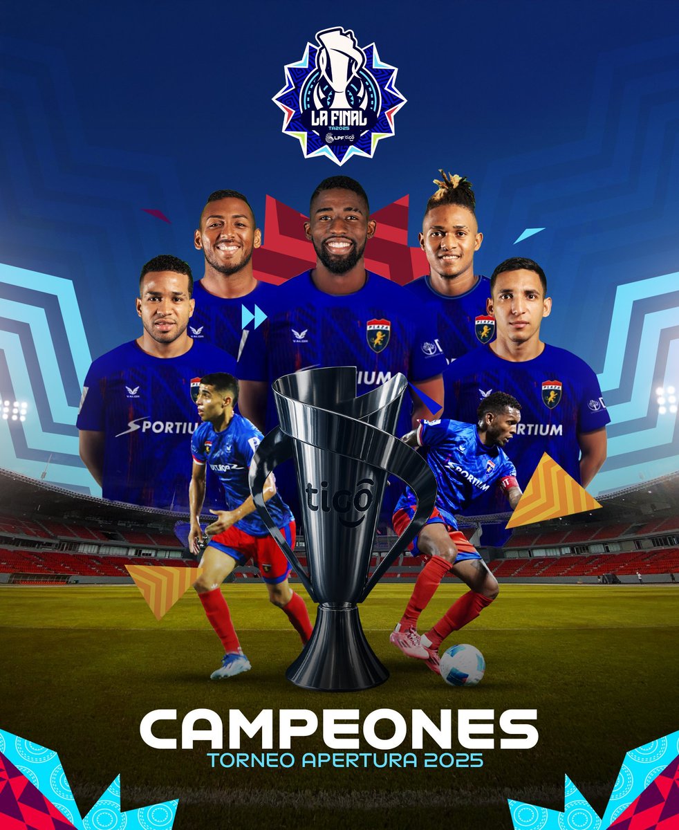 robert060878's tweet photo. CLUB DEPORTIVO PLAZA AMADOR CAMPEON DEL TORNEO APERTURA 2025 DE LA LIGA PANAMEÑA DE FUTBOL LPF - TIGO ... https://t.co/lrRd8Da8ki