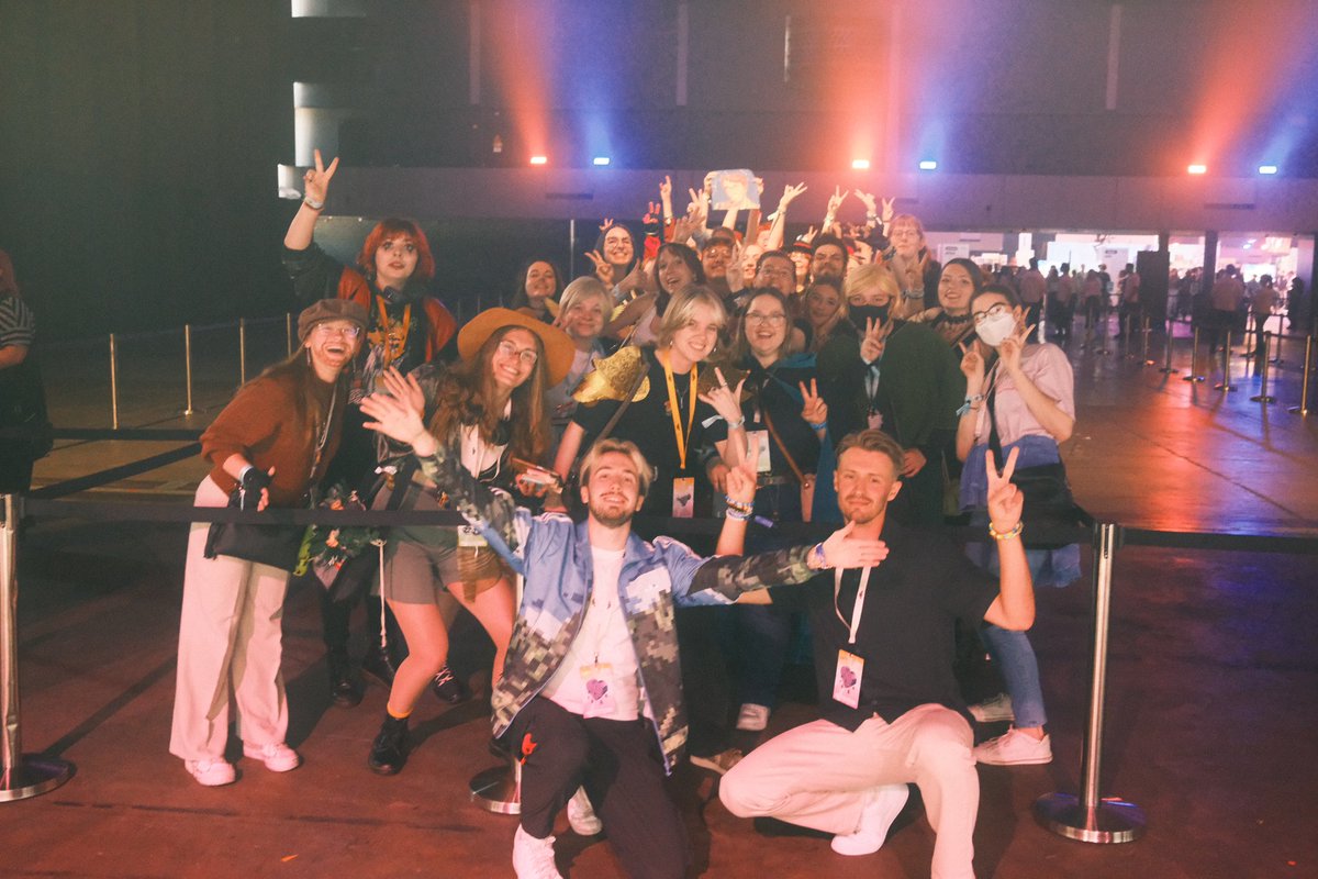 SolidarityCoUK's tweet photo. Twitchcon done, was so lovely to meet so many of you! 

I will now sleep forever 😴 https://t.co/HwQJ972gvK