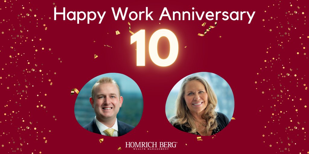 Cheers to Greg Herbert and Sharon Snyder on celebrating 10 years with HB today! This exciting milestone represents your commitment to your clients and HB. Thank you, and congratulations!

Get to know Greg and Sharon: bit.ly/3wajFTP

#Homrichberg #Milestoneanniversary #HB