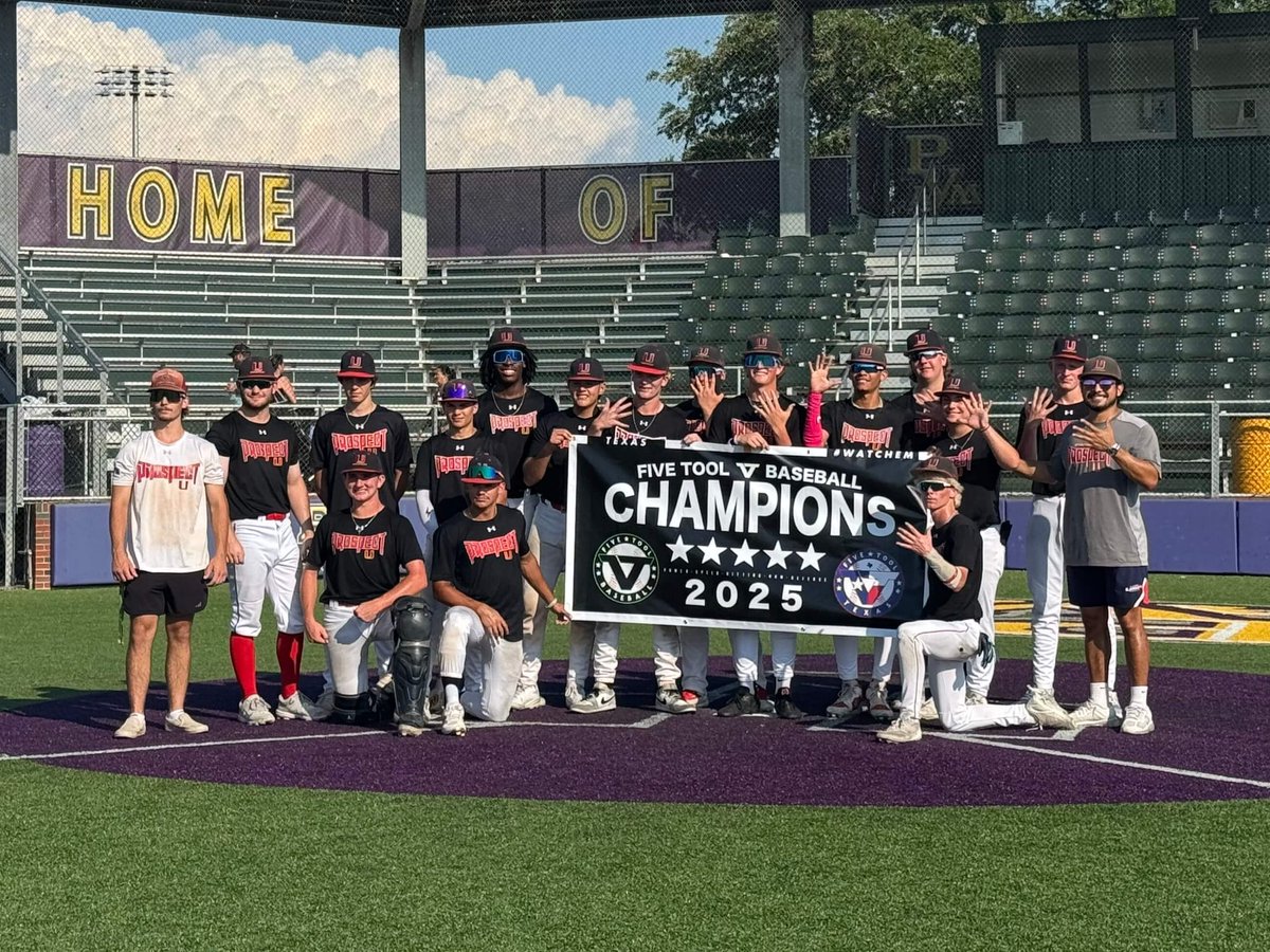Joseph Banasik lll C/O 2026 (@jbanasik2026) on Twitter photo Great start to the summer as a team going 5-0 and winning the tournament. Faced some great competition but we all competed well. Excited to get after it this week and compete again next weekend!
<a href="/ProspectU_HTX/">Prospect U Houston</a> Great start to the summer as a team going 5-0 and winning the tournament. Faced some great competition but we all competed well. Excited to get after it this week and compete again next weekend!
<a href="/ProspectU_HTX/">Prospect U Houston</a>