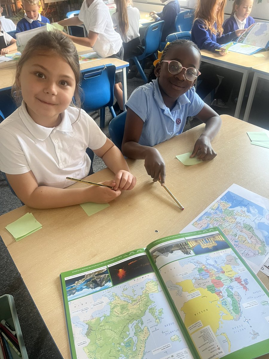 MissSethi00's tweet photo. Y1 have started their new geography topic. They have began their learning journey by understanding what continents are. https://t.co/kPdDEKB33c