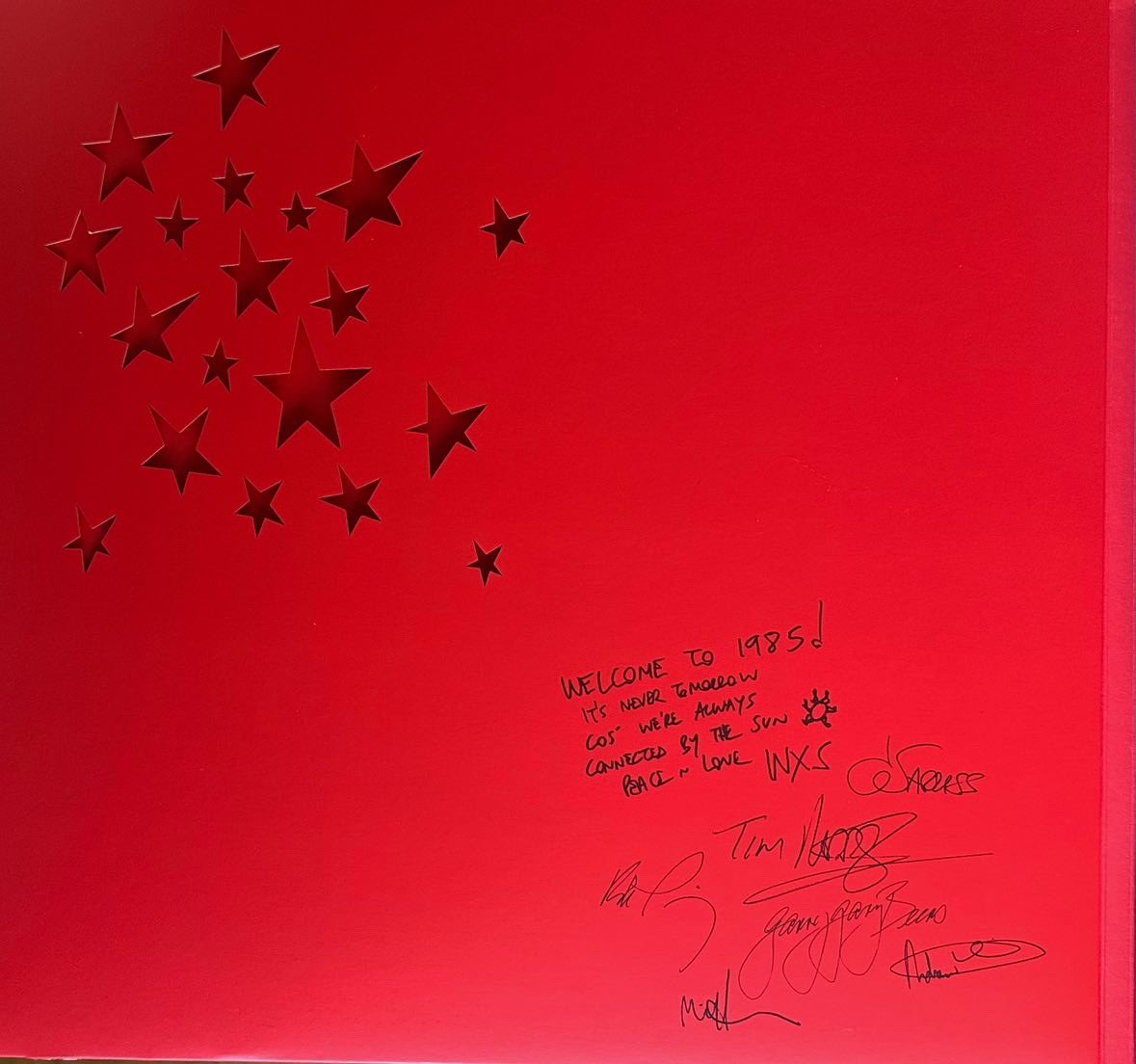 INXS's tweet image. Raise your hand if you’ve ordered Listen Like Thieves 40th Anniversary Edition on vinyl ✋lnk.to/LLT40