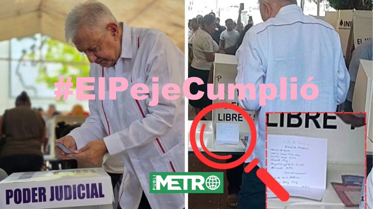 chokojimenezl's tweet photo. @Claudiashein
@Dr_AVillarreal

#TamaulipasCumplió
#ElPuebloGanó
#TodaLaOposiciónPerdió

Ayer, 13 millones de mexicanos y #MisGeneralasDeAltoRango  salieron renovar el Poder Judicial, que incluye la @SCJN

#ConMadre
#ElPeje, #ElChoKo y #DoñaTreme, usaron #ElAcordeónDelBienestar https://t.co/0ms0RoXjbX