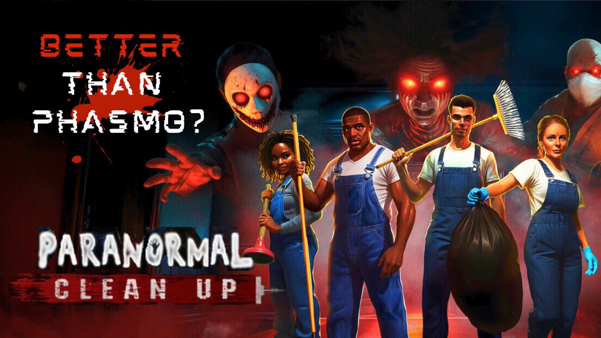 Paranormal Clean Up is so sick!! If you like Phasmophobia, this is a must try!! 

#paranormalcleanup #horrorgame #indiehorror #Phasmophobia 
youtu.be/sj30vacTX1c