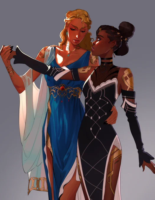 I said I would and so I did. Mel and Wynona for pride moooonth! Mel unexpectedly got involved with a rather scandalous woman