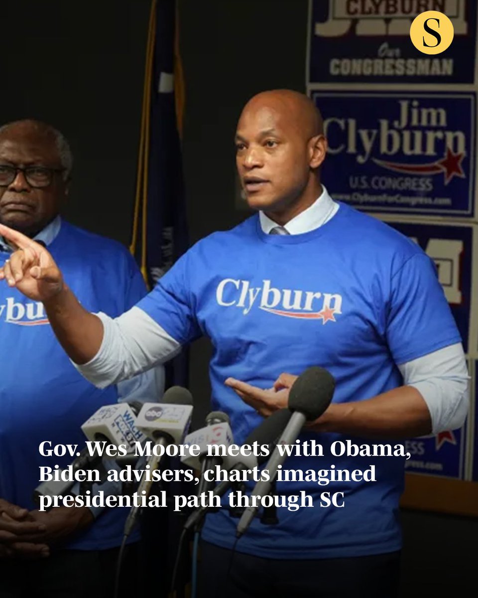 Gov. Wes Moore spoke at a backyard meet-and-greet on Saturday, hosted by former advisers to Presidents Barack Obama and Joe Biden at a private residence and attended by about 70 Democratic officials, operatives and business leaders. This was among several events Moore headlined