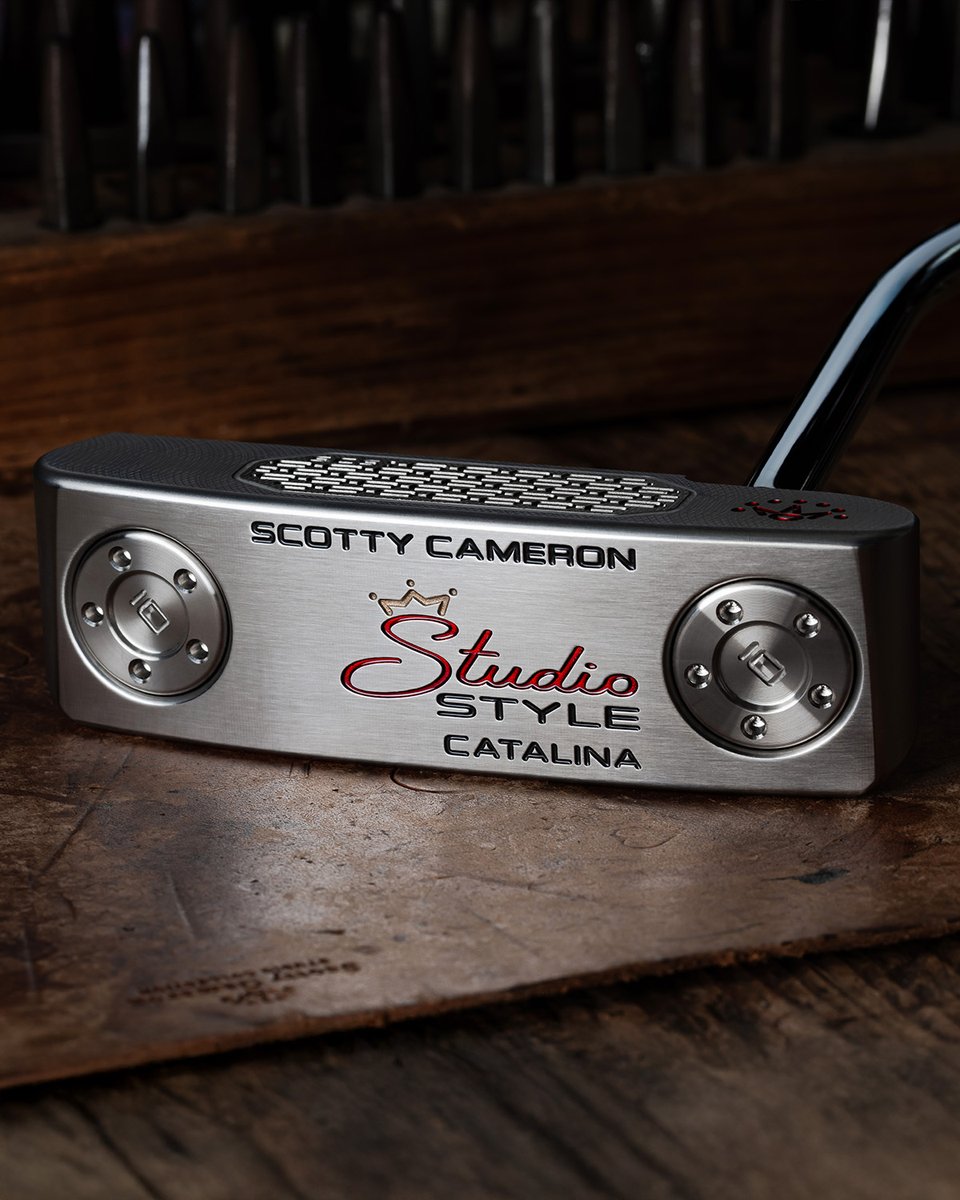 A name from the past in an updated model crafted for the future. The Studio Style Catalina offers soft sound, superior feel and unmatched performance with its SCS face insert that’s also available left-handed. 

Learn more: scottycameron.com/putters/studio…