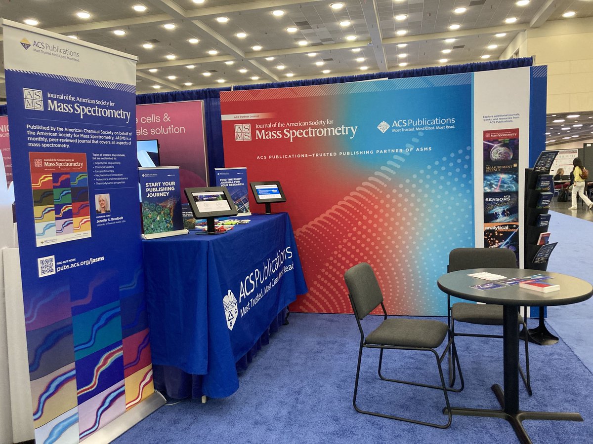 Come see us at #ASMS2025!

📅 Here until 5 June
📍 Booth 600

Learn more about #JASMS and our other analytical chemistry journals and submit your research today: go.acs.org/cFT