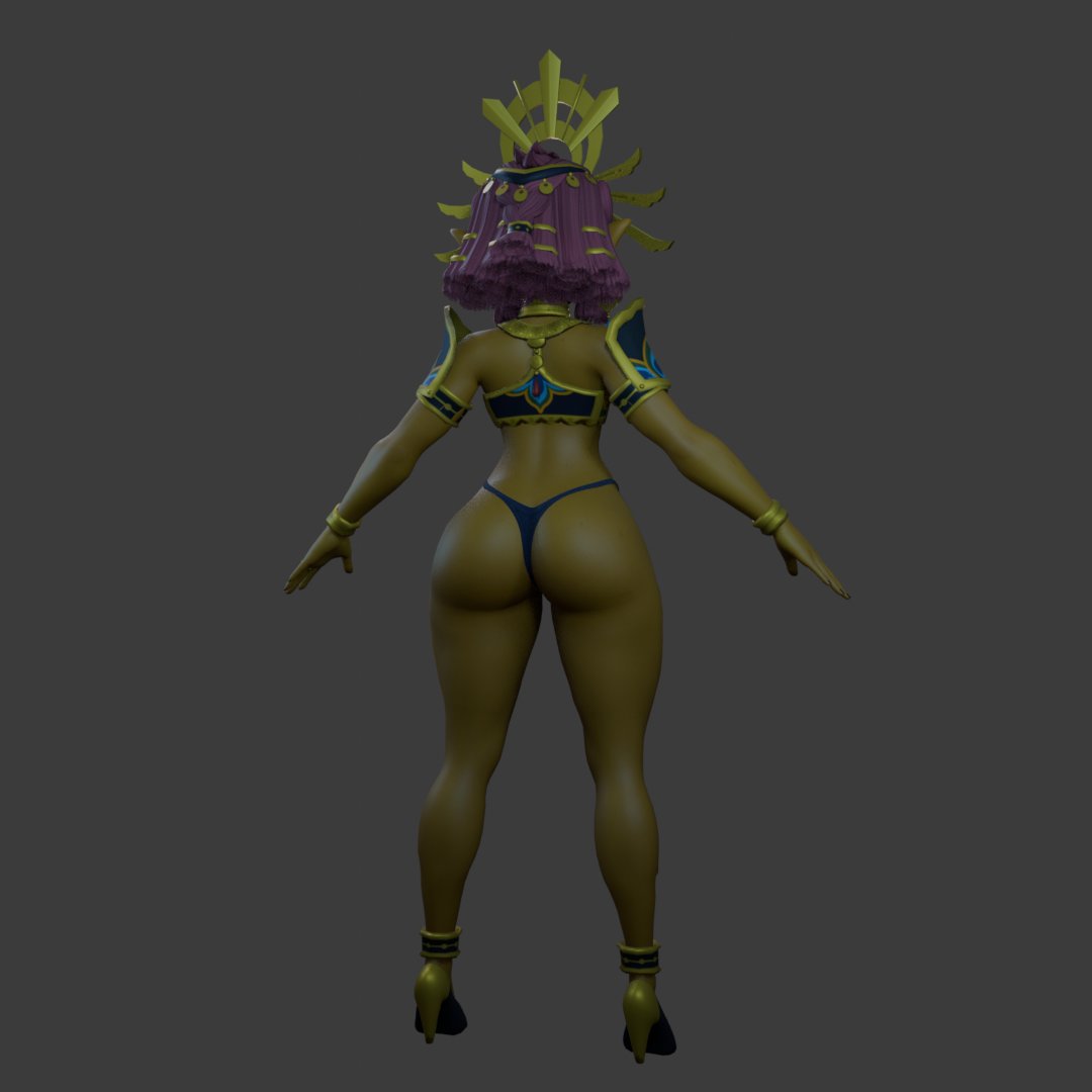 Hello everyone! Here is another familiar face, I made "Raiju"since I feel like she needed an updated 😉 I didnt have time to make her old oufi from previous game but I hope have time in the near future to add it ( I really love her old hair ❤️)