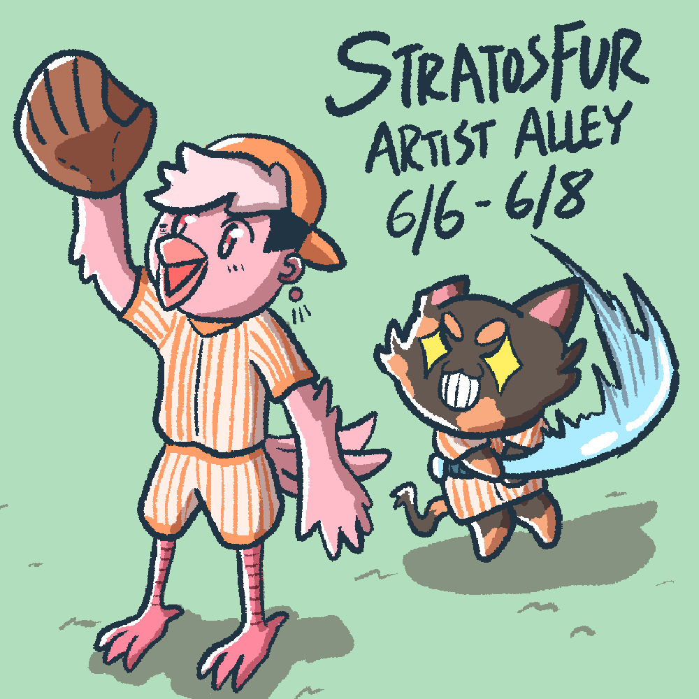 NEXT SHOW: <a href="/StratosFur/">StratosFur</a> Artist Alley! Hope to see you all there~!