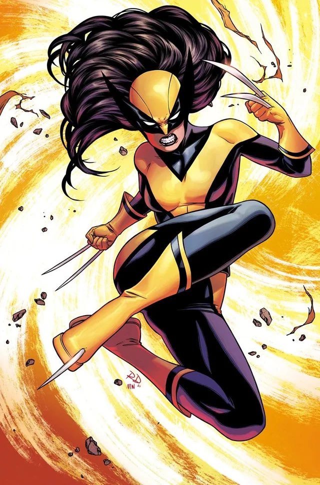 Today’s Mutant of the day is Laura Kinney A.K.A X-23 A.K.A Talon A.K.A Wolverine!

First Appearance: NYX #3 (December 2003)/ X-Men: Evolution (TV)

Created by: Craig Kyle &amp; Christopher Yost

Powers: Laura's main mutant power is a healing factor that enables her to regenerate!