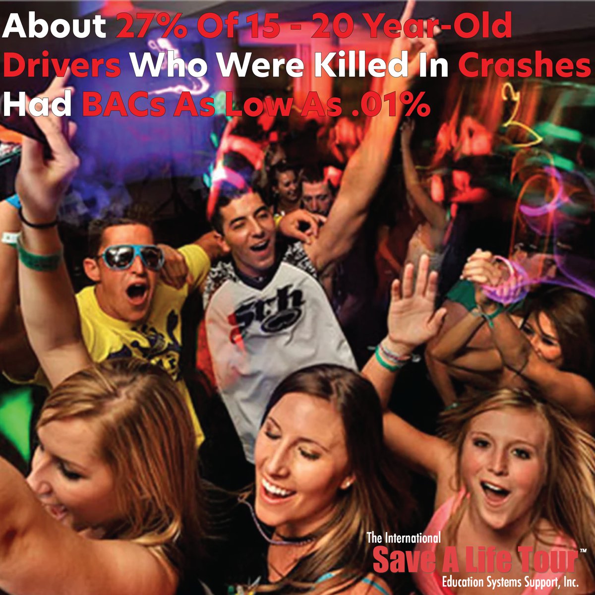 .01% BAC doesn’t sound like much—until it’s your last stat. 🚫🥴 27% of teens in fatal crashes had just a sip. #BuzzedIsntSafe #NotEvenOnce