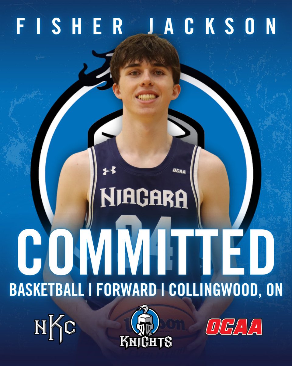 🚨 NEW SIGN ALERT 🚨 Fisher Jackson is the newest member of our Knights Men’s Basketball program!

Welcome Fisher!

Program: Business Administration
High School: Collingwood Collegiate Institute
Club Team: Collingwood Trailblazers

#goknights 🏀