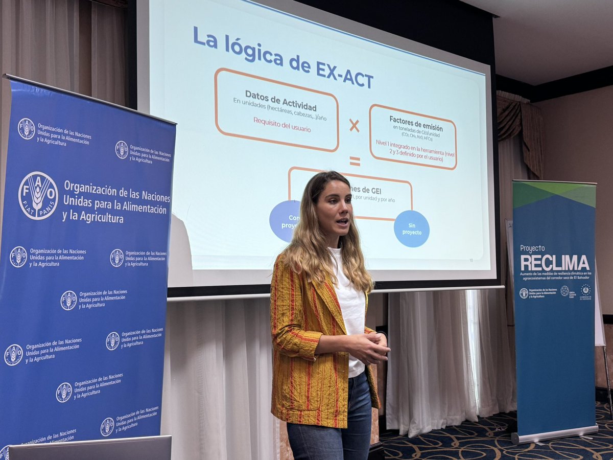 #RECLIMA 
Inicia jornada sobre el uso de la Herramienta de Evaluación de Externalidades Ambientales (EX-ACT), con la participación de <a href="/fiaes_sv/">Fondo de Inversión Ambiental de El Salvador</a> , <a href="/ISCafe_SV/">Instituto Salvadoreño del Café</a> <a href="/MedioAmbienteSV/">Ministerio de Medio Ambiente</a> <a href="/CENTAELSALVADOR/">CENTA EL SALVADOR</a> y <a href="/ENA_ElSalvador/">Escuela Nacional de Agricultura</a>