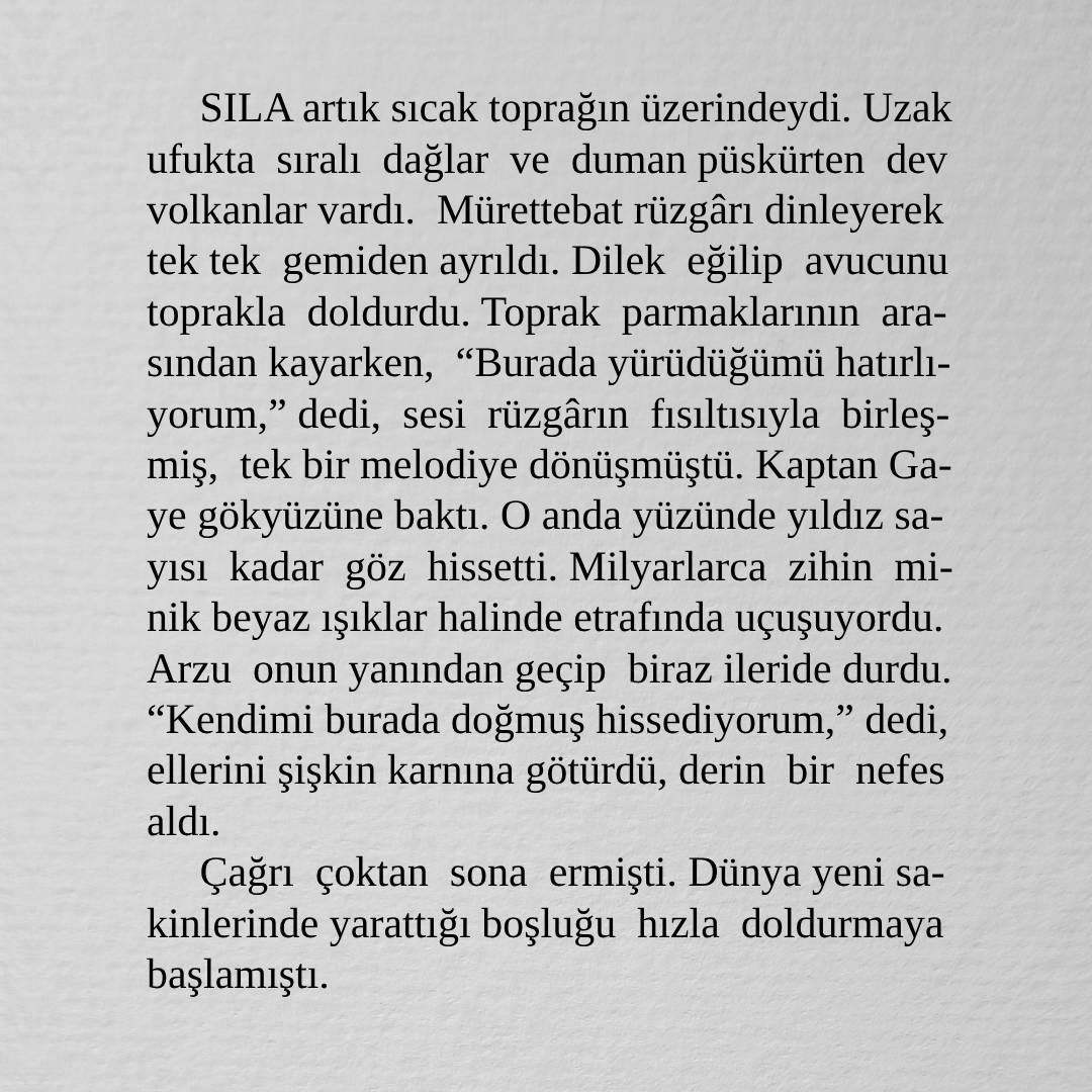 Yuva, Olmuş Olabilir'deki birkaç uzay öyküsünden biri.