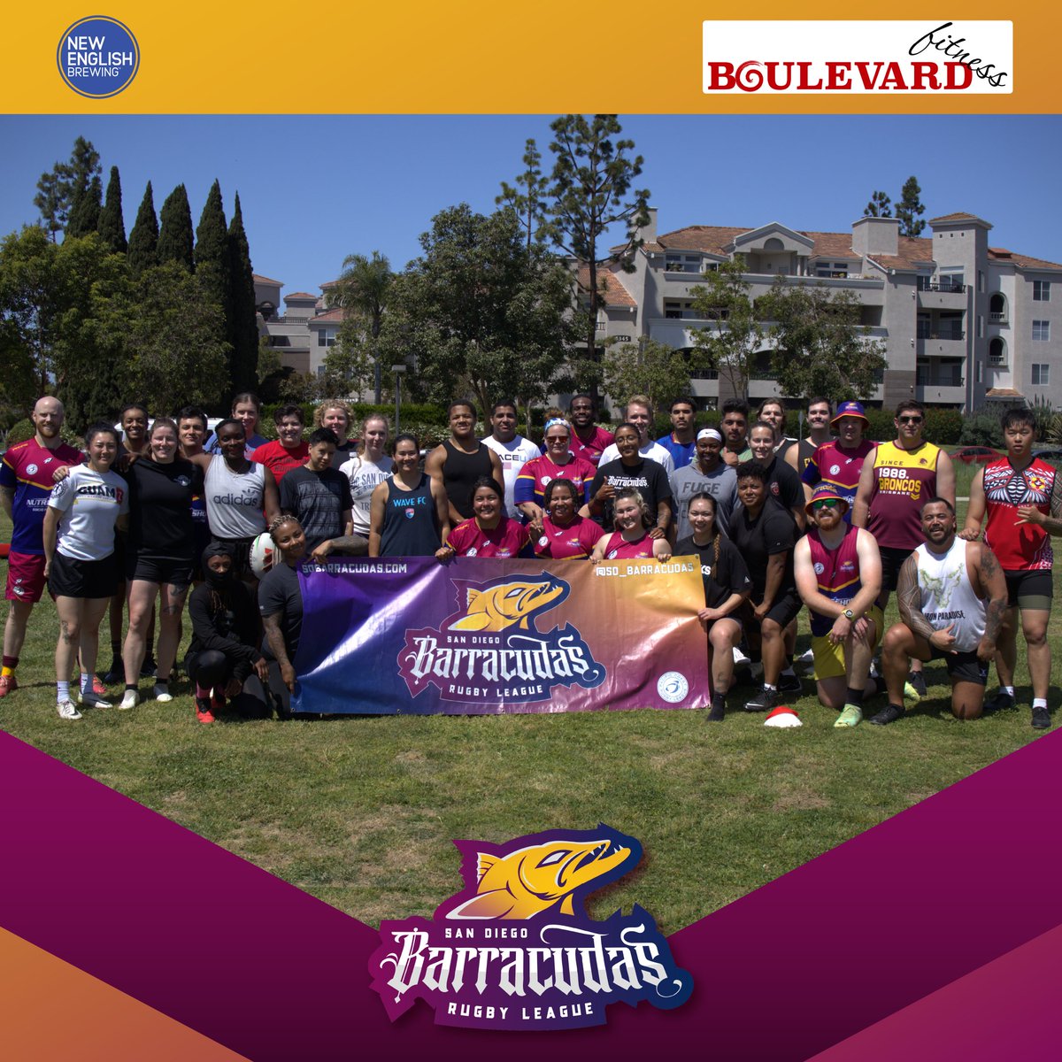 San Diego Barracudas Rugby League (@sd_barracudas) on Twitter photo 🎉 4 Years of Barracudas Rugby League!
What's your favorite Cuda moment?
Friday June 13, 18:30 at <a href="/NewEnglishBrew/">New English Brew</a> we celebrate 4 years of the Cudas
🎥 Classic games on the big screen
📜 Heritage numbers reveal
🧢 Fresh merch for sale
🍺 AND the launch of The Beer-A-Cuda 🎉 4 Years of Barracudas Rugby League!
What's your favorite Cuda moment?
Friday June 13, 18:30 at <a href="/NewEnglishBrew/">New English Brew</a> we celebrate 4 years of the Cudas
🎥 Classic games on the big screen
📜 Heritage numbers reveal
🧢 Fresh merch for sale
🍺 AND the launch of The Beer-A-Cuda
