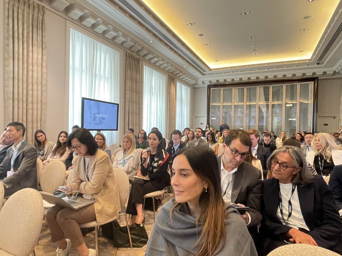 Great event by <a href="/Jefferies/">Jefferies</a> in Paris  (Muriel Petit). Amazing founders / CEOs and funders , Gisou, ( here  with Typology  <a href="/madebyning/">Ning Li</a> ) Juliette has a gun, ex Nihilo , Rael , Parfums de Marly … and happy to see on stage <a href="/Odile_Roujol/">Odile Roujol</a> FaB <a href="/BeautytechSF/">FaB San Francisco Fashion And BeautyTech</a> and <a href="/BeautyTechVent1/">Fab Co-Creation Studio Ventures</a>