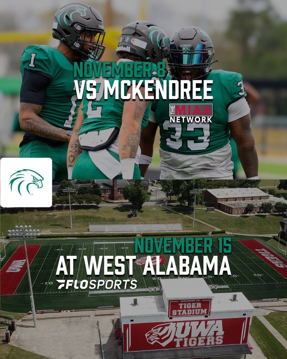 Year two of The Chev Era in ‘The Quah is officially in full effect. 

Stay tuned for our games this season both at Doc Wadley Stadium and on the road 🦅🔥

#HawksRise | #Come2TheQuah