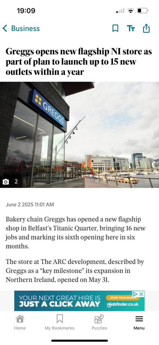 Tim McKane (@timmckane) on Twitter photo Good to see the Greggs press release was picked up again by <a href="/BelTel/">Belfast Telegraph</a> One wonders if the media world has changed since my time and you can pay for stories and not just ads⦠Good to see the Greggs press release was picked up again by <a href="/BelTel/">Belfast Telegraph</a> One wonders if the media world has changed since my time and you can pay for stories and not just adsā¦