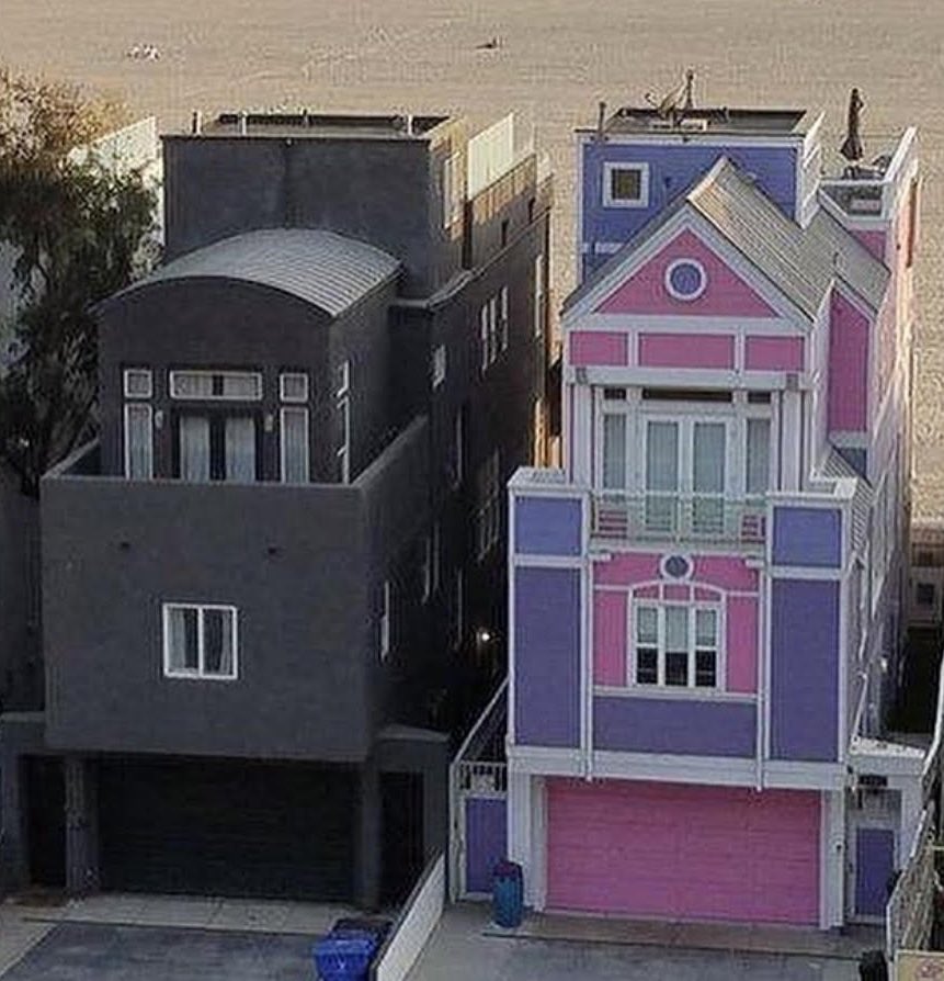 Happy Pride from me and my boyfriend accidentally becoming the Santa Monica house meme