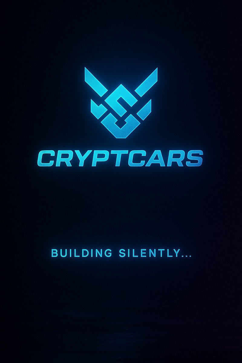 cryptcars_nft's tweet photo. No launch.
No hype machine.
No noise.
Just us.
Quietly building something massive.
Stay here.
You’ll thank yourself later.
#CRYPTCARS #Web3Alpha #SolanaNFTs #BuildingSilently #Only10 #CryptoVibes #sol #DEX #hype #fy https://t.co/egxR2B9CY4