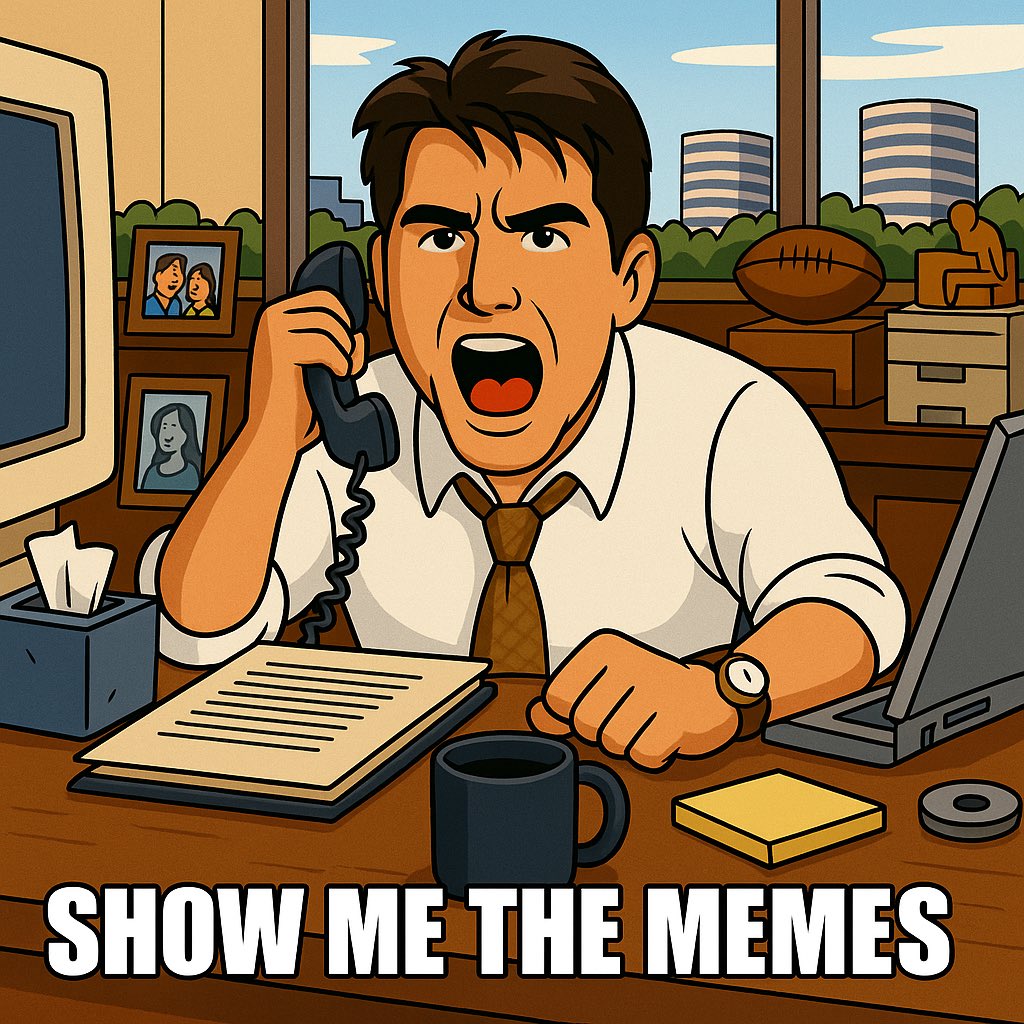 QuarterlyDarren's tweet photo. When the market dips but the memes hit harder than your stop-loss… 💥📉
$NPCS memes aren’t just content — they’re coping mechanisms.
🤣 Join the degenerates. Embrace the chaos.
🎭 #NPCS #MemeFi #ShowMeTheMemes #CryptoComedy #HODLWithHumor https://t.co/B5oKdaRZAC