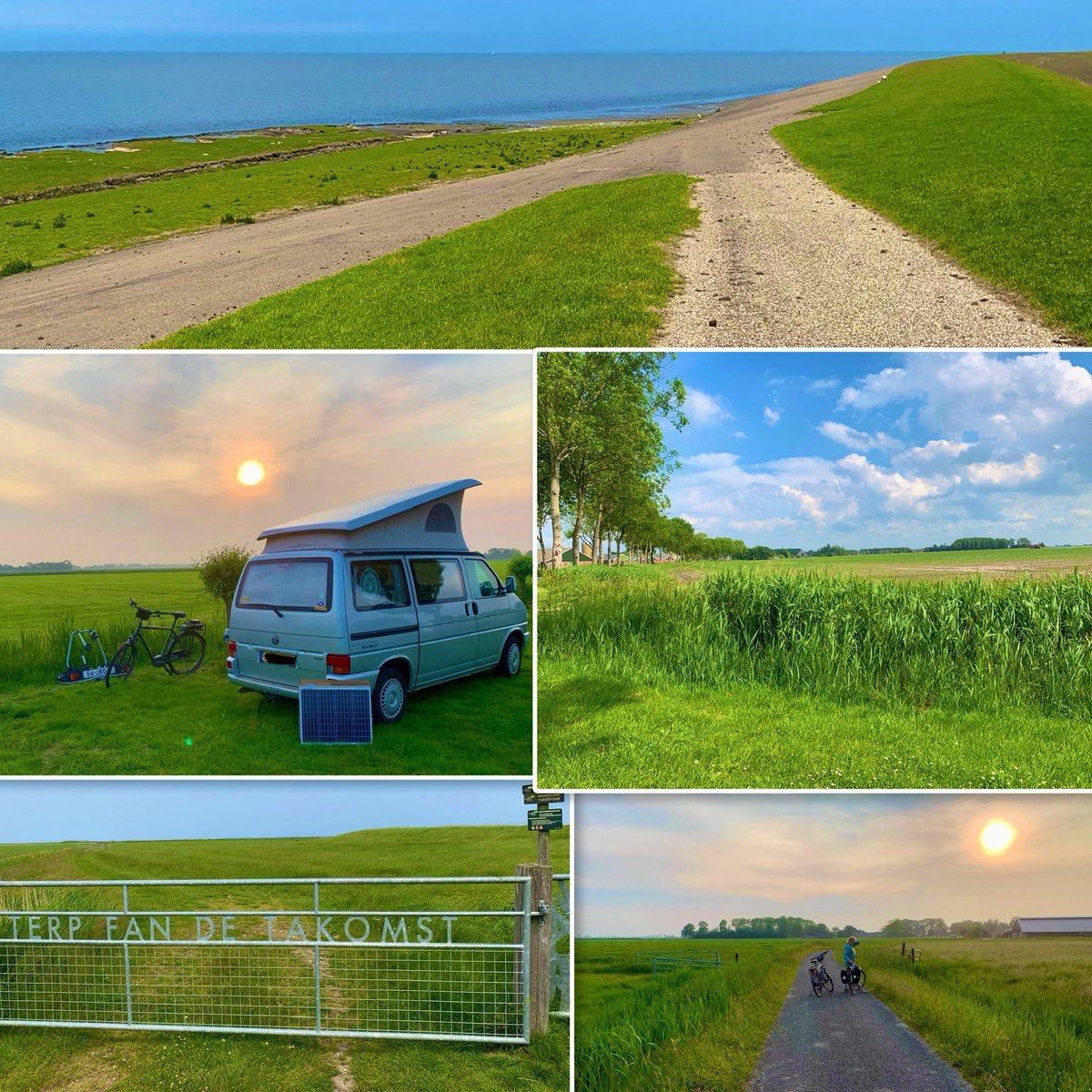 Afgelopen weekend stonden we weer een paar dagen op onze “huiscamping” in Hiaure. Ondanks dat we de regio goed kennen ook deze keer weer mooie rustige (fiets-) paadjes ontdekt. <a href="/FrisiaCoast/">Frisia Coast Trail 🥾</a> <a href="/sneuperdokkum/">Supersneuperzeesluis des vaderlands</a> <a href="/TruusWijnen/">Truus Wijnen</a> <a href="/BekiekTwente/">Bekiek Twente</a> <a href="/Friespunt/">René Oterdoom</a>