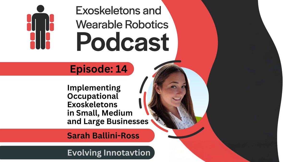 Small shop? Global plant? Either way, exoskeletons can cut injuries and boost output.
🎧 Episode 14 w/ Sarah Bellini Ross dives into fit, funding &amp; fast wins—straight from the field. Listen here 👉 exoskeletonreport.com/2025/06/adopti… #exoskeleton #wearables #podcast