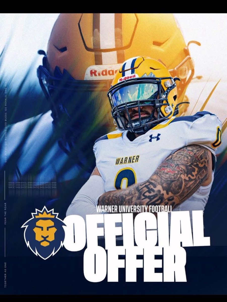 Duran “Da Troll” Guilford (@duranguilford) on Twitter photo Excited to receive an offer from Warner University💛.
<a href="/Cocoa_Schneider/">Ryan Schneider</a> <a href="/Coach_Meny/">Coach DeMarkulus Menyfield</a> <a href="/adam_franco/">Coach Franco</a> <a href="/CorneliusBrayb2/">Coach Brayboy</a> @coachjwoods60 Excited to receive an offer from Warner University💛.
<a href="/Cocoa_Schneider/">Ryan Schneider</a> <a href="/Coach_Meny/">Coach DeMarkulus Menyfield</a> <a href="/adam_franco/">Coach Franco</a> <a href="/CorneliusBrayb2/">Coach Brayboy</a> @coachjwoods60