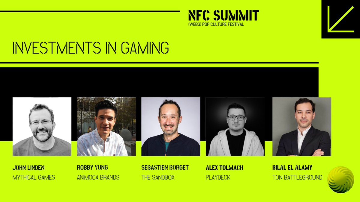 TON Battleground (@tonbattleground) on Twitter photo Our Founder <a href="/bilalelalamy/">Bilal EL ALAMY | Pyratz</a> will also be participating in the Investments in Gaming Panel during <a href="/NFCsummit/">NFC SUMMIT - LISBON - JUNE 4-6 2025</a> & TON OF PEOPLE ! 🇵🇹
🎙️ With speakers:
‣ <a href="/johnwastaken/">John Linden</a> (<a href="/playmythical/">Mythical Games</a>)
‣ <a href="/viewfromhk/">Robby Yung ⦿⦿⦿</a> (<a href="/animocabrands/">Animoca Brands</a>)
‣ <a href="/borgetsebastien/">Sebastien 🏞</a> (<a href="/TheSandboxGame/">The Sandbox</a>)
‣ Alex Tolmach Our Founder <a href="/bilalelalamy/">Bilal EL ALAMY | Pyratz</a> will also be participating in the Investments in Gaming Panel during <a href="/NFCsummit/">NFC SUMMIT - LISBON - JUNE 4-6 2025</a> & TON OF PEOPLE ! 🇵🇹
🎙️ With speakers:
‣ <a href="/johnwastaken/">John Linden</a> (<a href="/playmythical/">Mythical Games</a>)
‣ <a href="/viewfromhk/">Robby Yung ⦿⦿⦿</a> (<a href="/animocabrands/">Animoca Brands</a>)
‣ <a href="/borgetsebastien/">Sebastien 🏞</a> (<a href="/TheSandboxGame/">The Sandbox</a>)
‣ Alex Tolmach