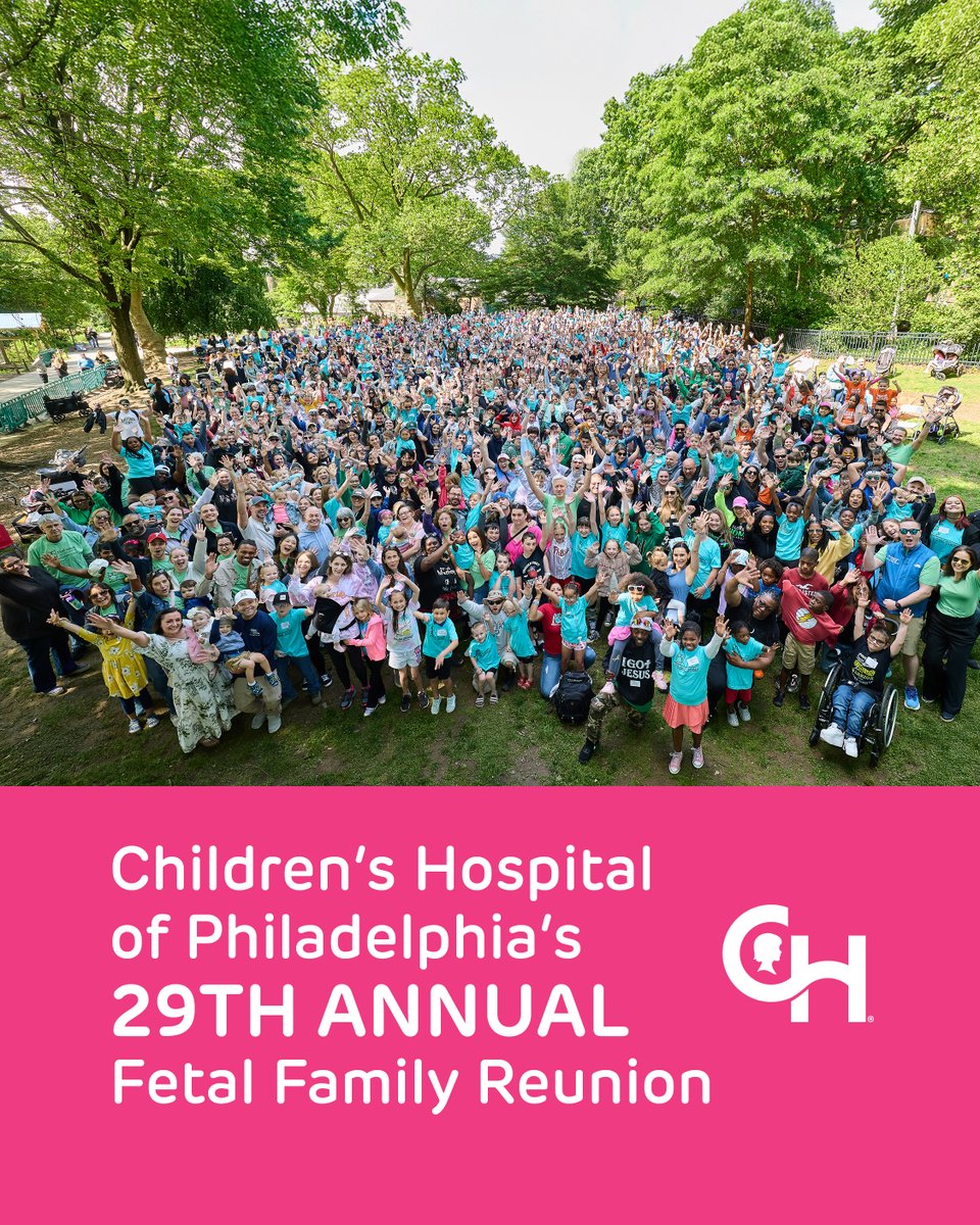 CHOP Fetal Center (@chopfetalcenter) on Twitter photo Hooray—yesterday was reunion day! 🎉 Over 2,500 guests joined us at the Philly Zoo for the 29th Annual Fetal Family Reunion. A beautiful day full of family & fun. Read more: ms.spr.ly/6016SlThY Hooray—yesterday was reunion day! 🎉 Over 2,500 guests joined us at the Philly Zoo for the 29th Annual Fetal Family Reunion. A beautiful day full of family & fun. Read more: ms.spr.ly/6016SlThY