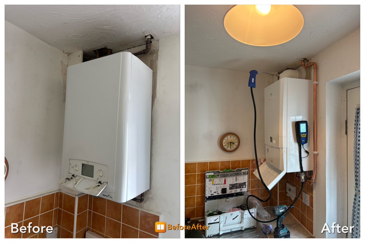 Heating upgrades today , new system boiler and unvented hot water cylinder installed with 10year warranty as standard <a href="/ideal_boilers/">ideal-boilers.</a>