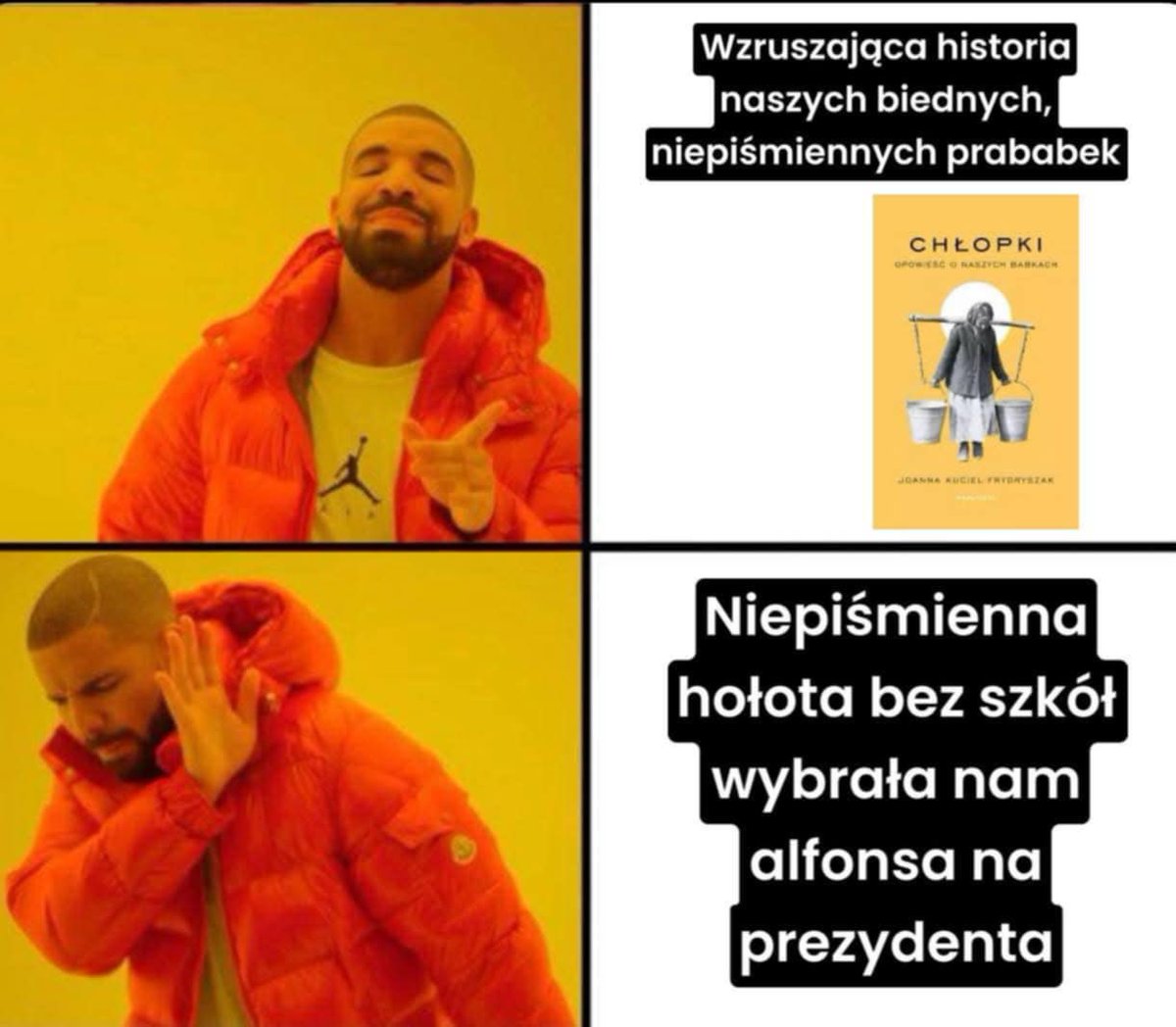 "Za mało się chwaliliśmy sukcesami". 

(Nie wiem kto zrobił tego mema, ale w punkt.)