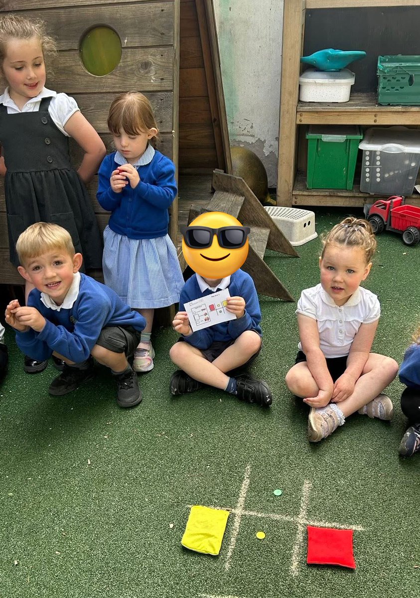 Class 1 have been reading the story Rainbow Fish and talking lots about how we can be kind to others and share. 
Today we had a go at orienteering and wow, 🤩 I’ve got to say, I was impressed with their listening to instructions, finding objects and matching them to a map.