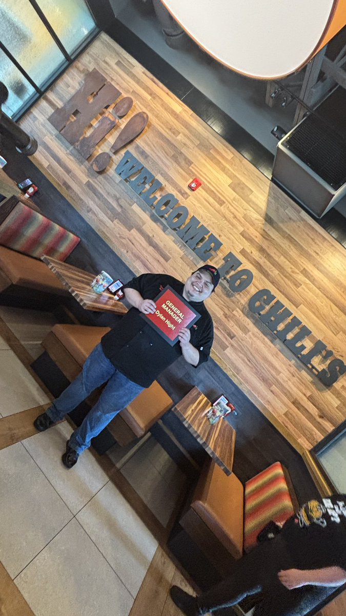 Dylan Hight (@dylan_hight1) on Twitter photo BIG things are happening!😁😁
Can’t wait for this next step in my <a href="/Chilis/">Chili's Grill & Bar</a> career!!
I LOVE THIS BRAND
I’ll be the newest GM in the Taylor area
Can’t thank my Chili’s family enough for the support!
#chilislove
<a href="/MyraTalley1229/">Myra</a> <a href="/80sLadybug/">Ann Pagano</a> <a href="/ethandshaffer/">Ethan Shaffer</a> <a href="/neufeldjosh1/">Josh Neufeld</a> BIG things are happening!😁😁
Can’t wait for this next step in my <a href="/Chilis/">Chili's Grill & Bar</a> career!!
I LOVE THIS BRAND
I’ll be the newest GM in the Taylor area
Can’t thank my Chili’s family enough for the support!
#chilislove
<a href="/MyraTalley1229/">Myra</a> <a href="/80sLadybug/">Ann Pagano</a> <a href="/ethandshaffer/">Ethan Shaffer</a> <a href="/neufeldjosh1/">Josh Neufeld</a>