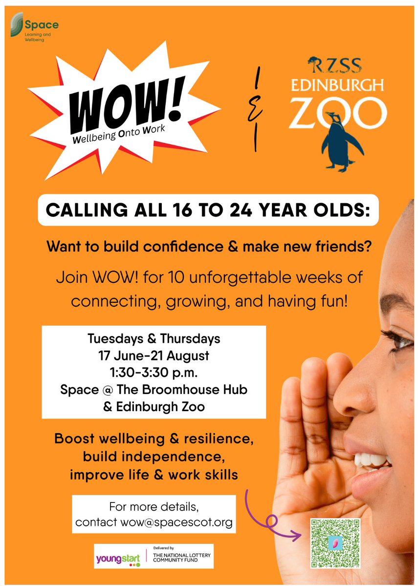 Wester Hailes High School (@whhs_edin) on Twitter photo Build your confidence, learn new skills and make new friends! <a href="/SpaceBroomhouse/">Space at The Broomhouse Hub</a> are starting their next WOW programme with drop in sessions this week. Boost your wellbeing while gaining new skills with <a href="/EdinburghZoo/">Edinburgh Zoo</a> Drop in tomorrow or Thursday 1pm-3.30pm at Broomhouse Hub Build your confidence, learn new skills and make new friends! <a href="/SpaceBroomhouse/">Space at The Broomhouse Hub</a> are starting their next WOW programme with drop in sessions this week. Boost your wellbeing while gaining new skills with <a href="/EdinburghZoo/">Edinburgh Zoo</a> Drop in tomorrow or Thursday 1pm-3.30pm at Broomhouse Hub