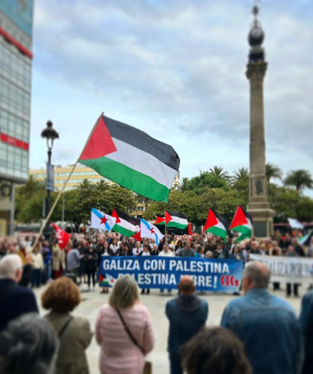 🇵🇸 PALESTINA LIBRE 🇵🇸

Galiza sempre con Palestina e contra a barbarie do xenocidio terrorista de Israel. Cant@s mort@s máis?!
