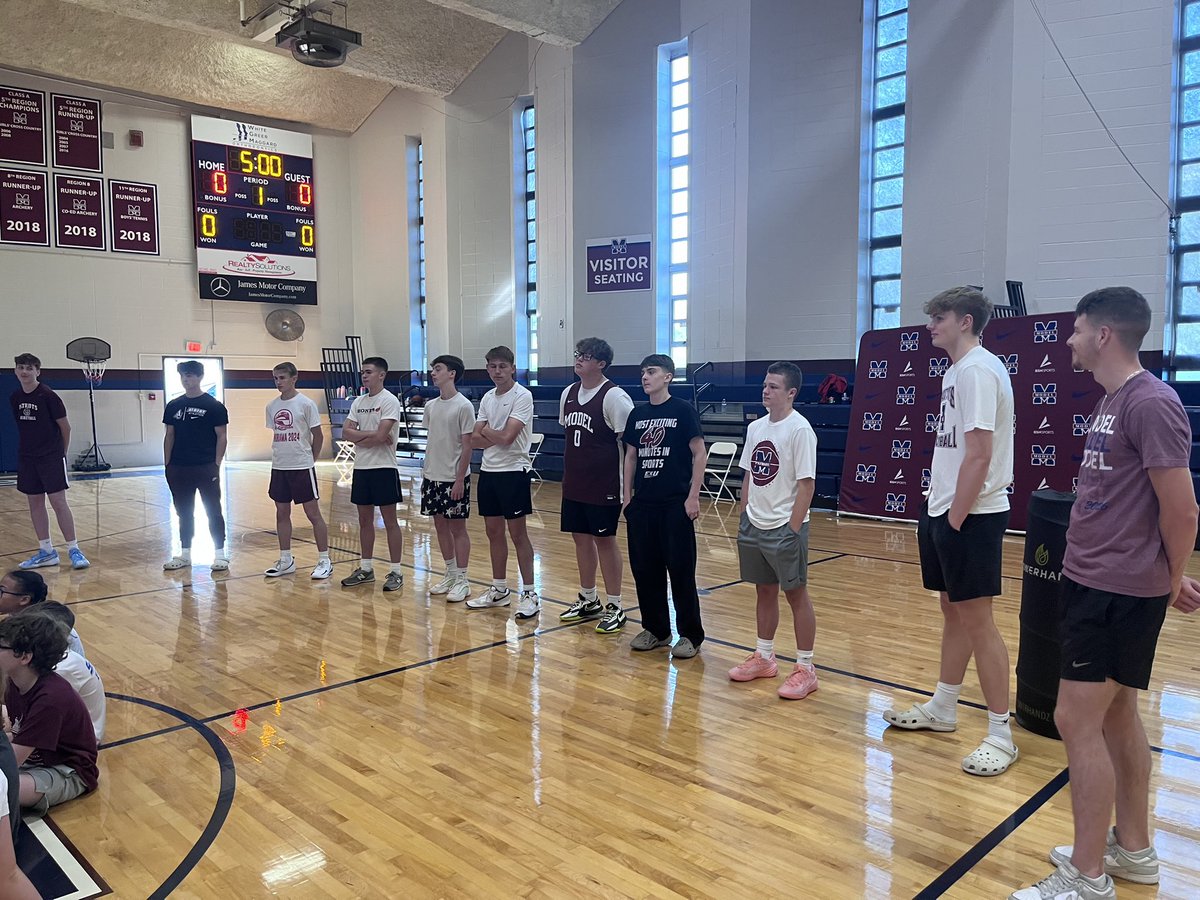 Our youth Basketball camp started today! A big shoutout to Coach Evans and our boys and girls players for teaching our campers!