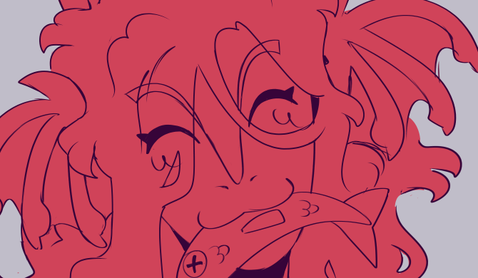 Dracononite's tweet photo. did you know that I share a lot of WIPs over on Patreon and Ko-fi? here's a sneak peek of what I shared for May's work 🖍️ https://t.co/JSnKvEWPh8
