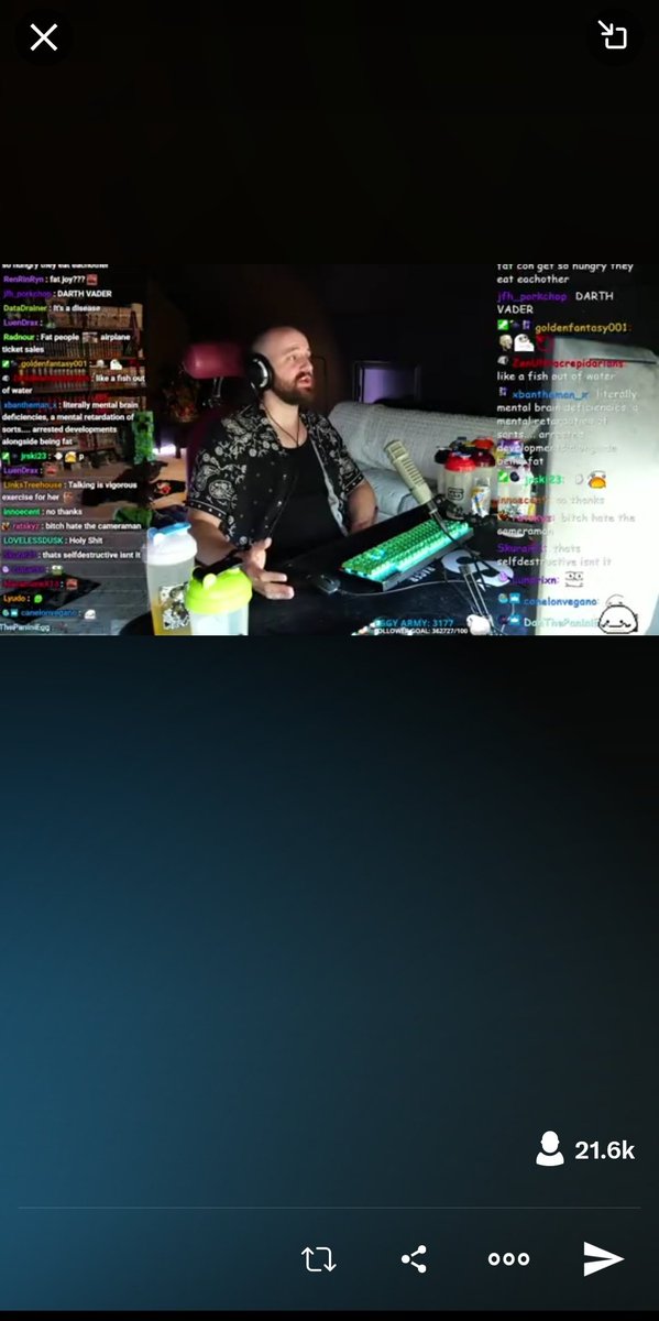 OmniouslyGood's tweet photo. @Tectone 21K viewers is crazy https://t.co/O6uiKY1PFJ