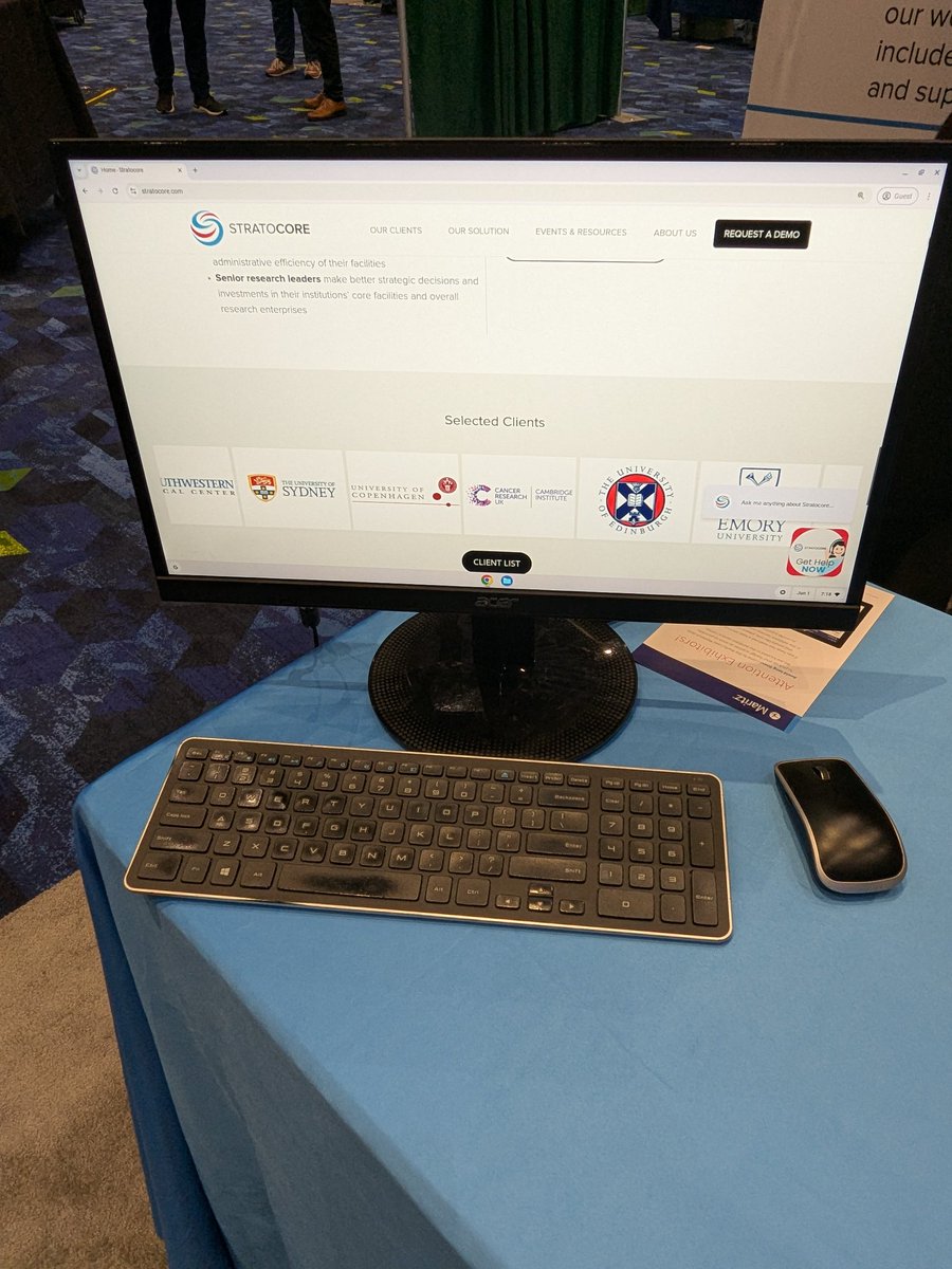 DJA_Stratocore's tweet photo. Monday at #CYTO2025
Join @Stratocore to explore how PPMS simplifies core access, tracking and billing
@ISAC_CYTO #FlowCytometry #LabOps https://t.co/Kv8cfPzGsH