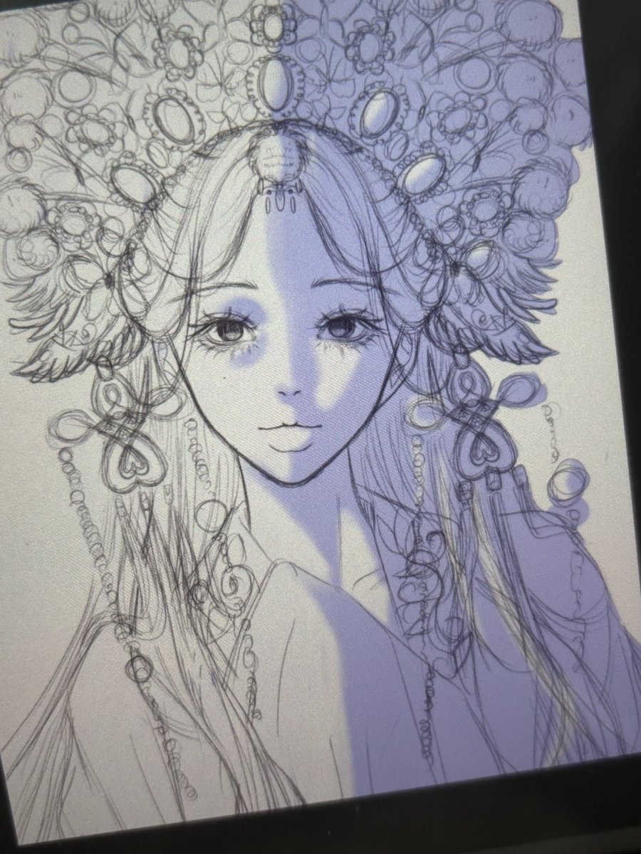 jelly_fesh's tweet photo. WIP✨
#illustration #paint #drawings #art https://t.co/cKkyrqHXr6
