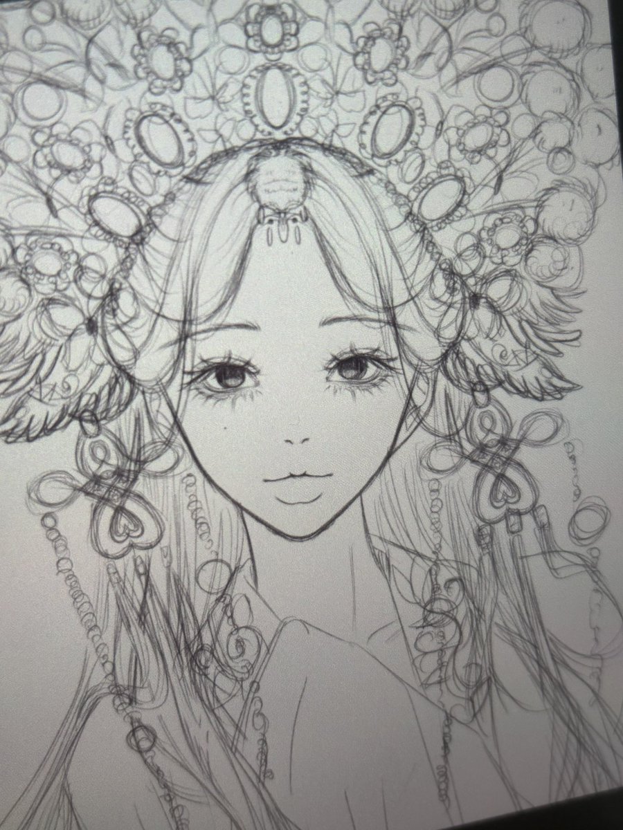 jelly_fesh's tweet photo. WIP✨
#illustration #paint #drawings #art https://t.co/cKkyrqHXr6