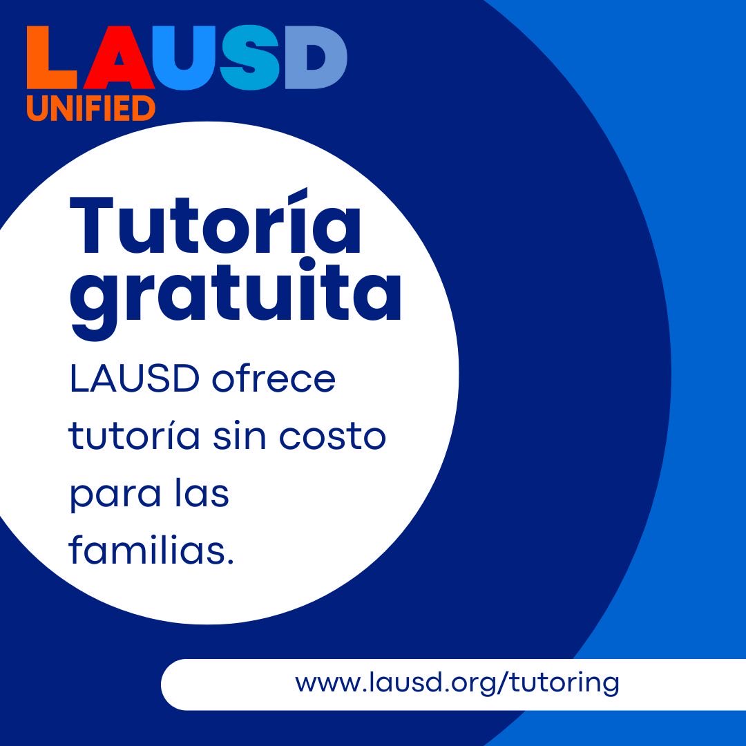 Distrito Escolar Unificado de Los Ángeles (@somoslausd) on Twitter photo 